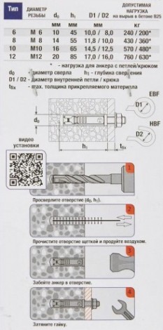 Анкер разжимной SORMAT ES SFB гильза для средних нагрузок 10 [9630180010]