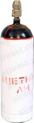 Баллон ПНТЗ 5 л для ацетилена, новый [00000000391]