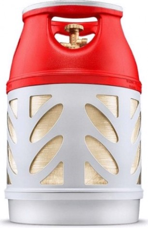 Баллон пропановый HEXAGON RAGASCO 18,2 л (серия LPG) композитный, СНГ соединение [00-00000985]