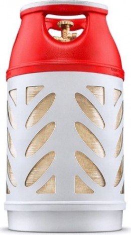 Баллон пропановый HEXAGON RAGASCO 24,5 л (серия LPG) композитный, СНГ соединение [00-00000986]