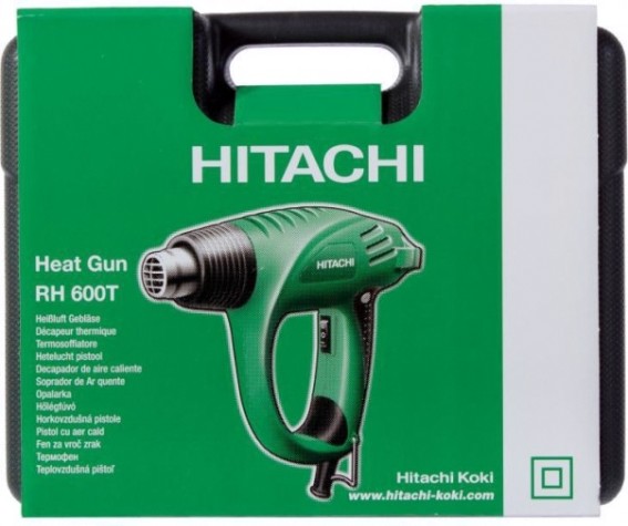 Фен строительный сетевой Hitachi RH 600 T-NS Фен строительный сетевой Hitachi RH 600 T-NS