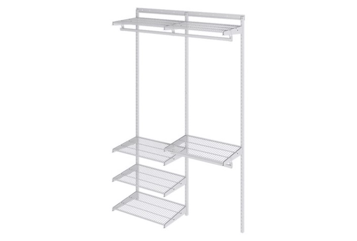 Гардеробная система ПРАКТИК HOME Optima G120 белая [S70199916501]