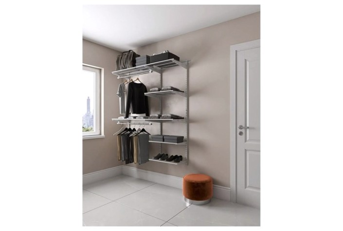 Гардеробная система ПРАКТИК HOME Optima G150 белая [S70199917501]