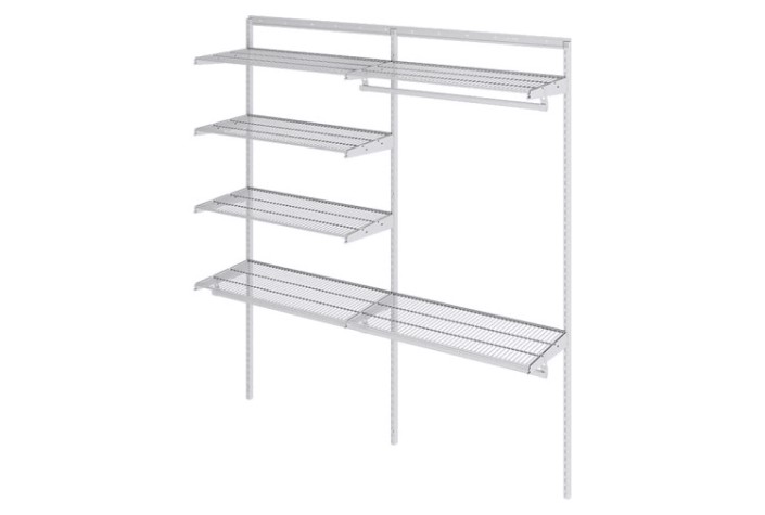 Гардеробная система ПРАКТИК HOME Optima G180 белая [S70199918501]