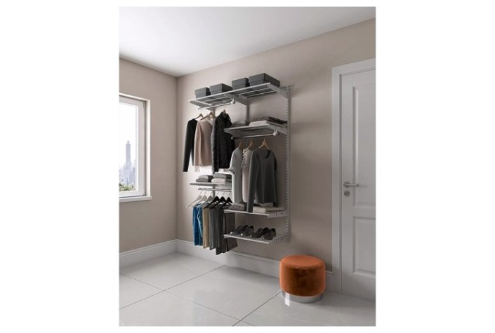 Гардеробная система ПРАКТИК HOME OptimaG120 графит [S70299916515]