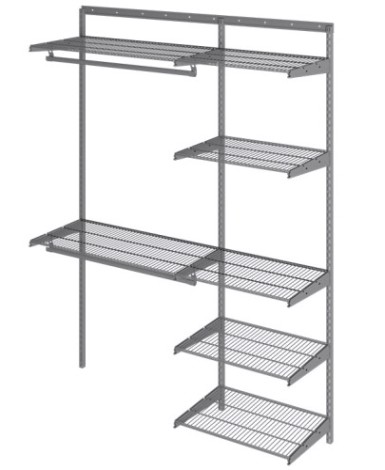 Гардеробная система ПРАКТИК HOME OptimaG150 графит [S70299917515]
