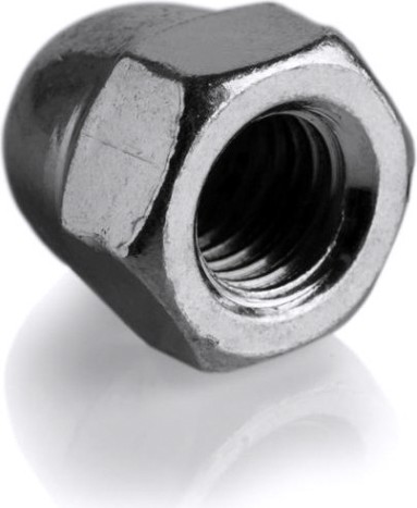 Гайка М 6 DIN1587 колпачковая из нержавеющей стали А2 [А2 1587 М6/100]