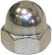 Гайка М10 DIN1587 колпачковая из нержавеющей стали А2 [А2 1587 М10/100]