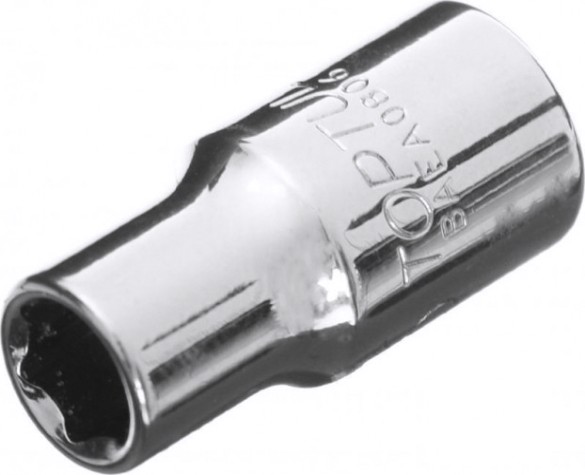 Головка шестигранная с посадкой 1/4" TOPTUL BAEA0806 6 мм Головка шестигранная с посадкой 1/4" TOPTUL BAEA0806 6 мм