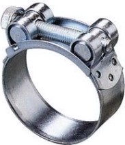 Хомут 115 - 130 силовой одноболтовый ROBUST