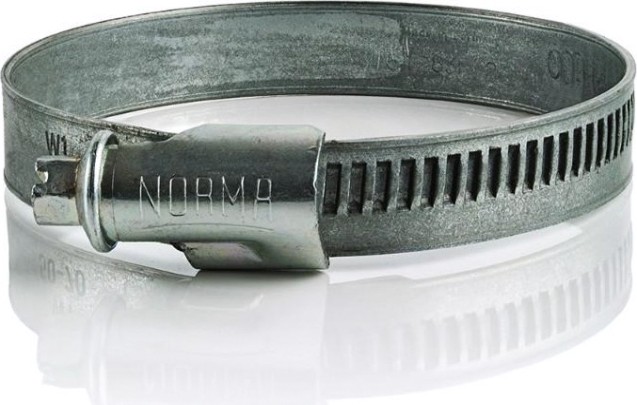 Хомут 35 - 50 червячный шириной 12 мм NORMA [01366352043]