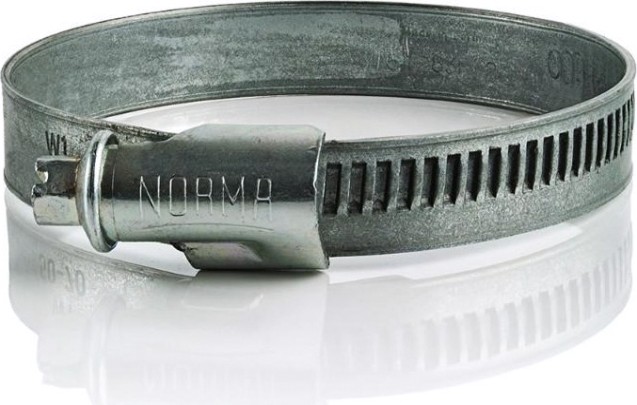 Хомут 60 - 80 червячный шириной 12 мм NORMA