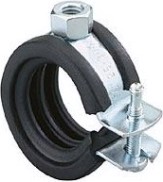 Хомут FISCHER 12 - 14 (1/4") для монтажа труб одноболтовый FGRS 79420 [79420]