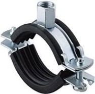 Хомут FISCHER 121 - 128 для монтажа труб двухболтовый FRS+ 79456 [79456]