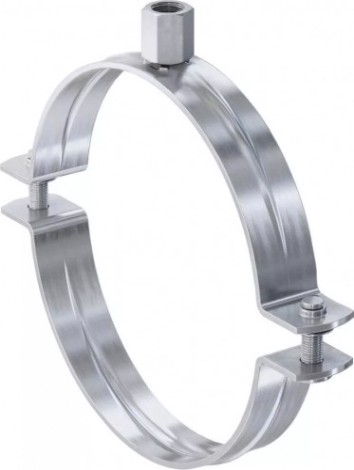 Хомут FISCHER 44 - 49 (1 1/2") для монтажа труб двухболтовый FRSN 49902 [49902]