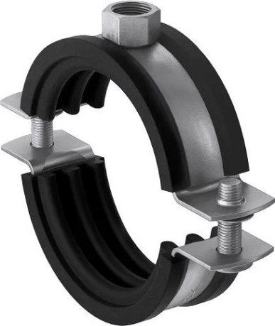 Хомут FISCHER 48 - 54 (1 1/2") для монтажа труб двухболтовый FRS А4 560598 [560598]