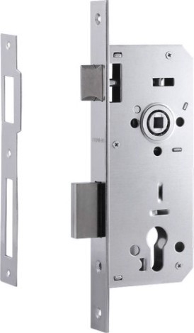 Корпус замка врезного НОРА-М КЗВ-102 45 мм "Хром" [5278]