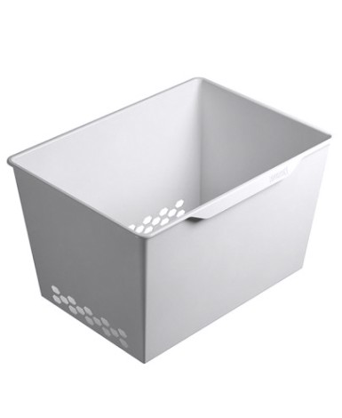 Корзина ПРАКТИК HOME GBP 60х30 пластиковая, белая [S70199322301]