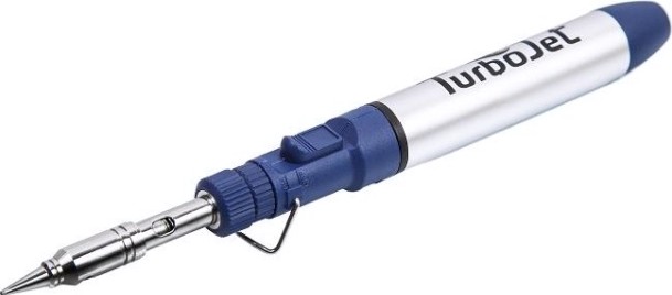 Микропаяльник газовый TurboJet TJ200-B с насадкой и подставкой, 137 Вт Микропаяльник газовый TurboJet TJ200-B с насадкой и подставкой, 137 Вт