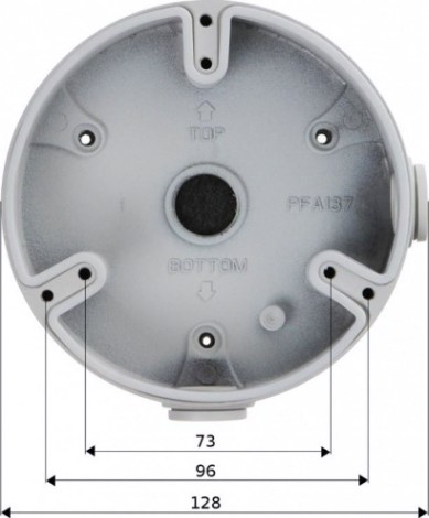 Монтажная коробка DAHUA DH-PFA137 для купольных видеокамер Монтажная коробка DAHUA DH-PFA137 для купольных видеокамер