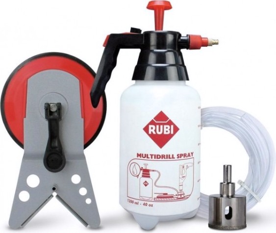 Набор аквасистемы и кондуктора RUBI + коронка 35 мм EASY GRES 4 шт. 50921 [50921]