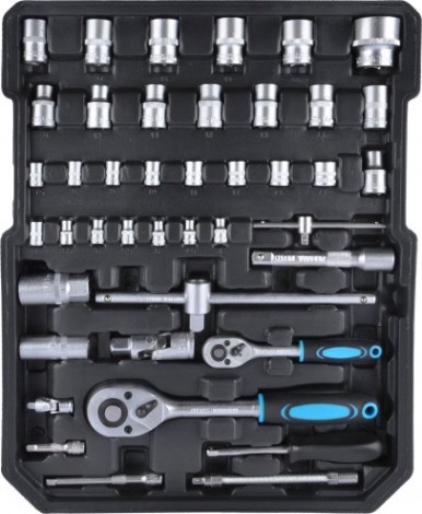 Набор инструментов Autovirazh 1/4"-1/2" 187 предметов AV-212187 [av-212187]