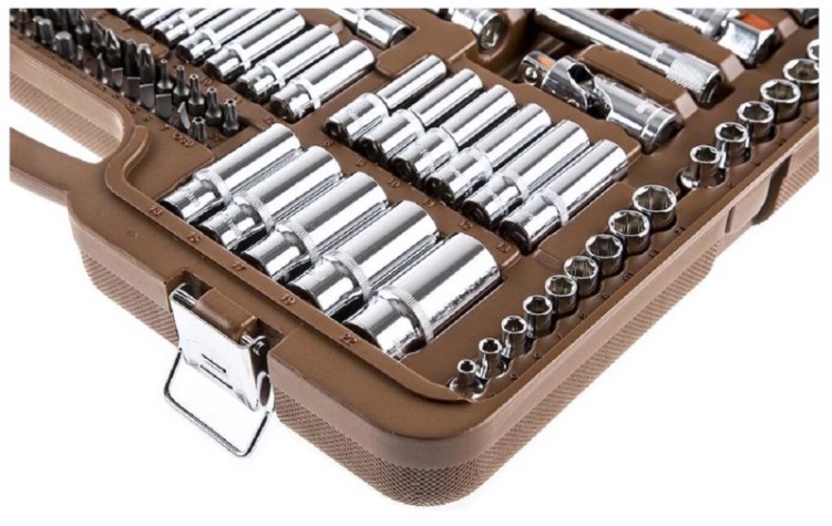 Набор инструментов OMBRA OMT150S 1/4", 3/8" и 1/2"DR, 150 предметов [055370]