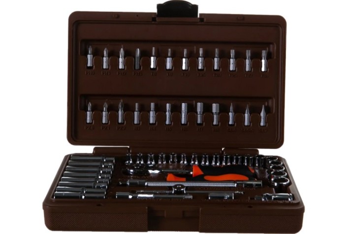 Набор инструментов OMBRA OMT57S 1/4"DR, 57 предметов Набор инструментов OMBRA OMT57S 1/4"DR, 57 предметов