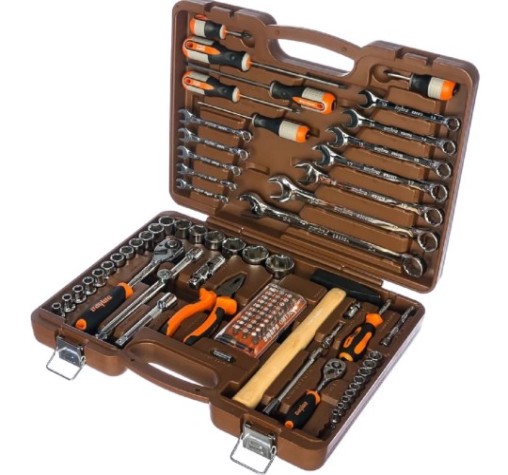 Набор инструментов OMBRA OMT93S 1/4", 1/2"DR, 93 предмета [055461]