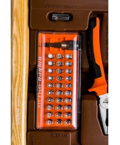 Набор инструментов OMBRA OMT93S 1/4", 1/2"DR, 93 предмета [055461]