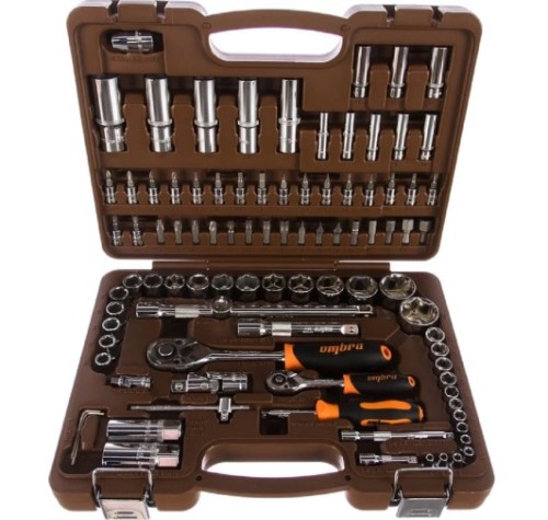 Набор инструментов OMBRA OMT94S 1/4", 1/2"DR, 94 предмета [055016]