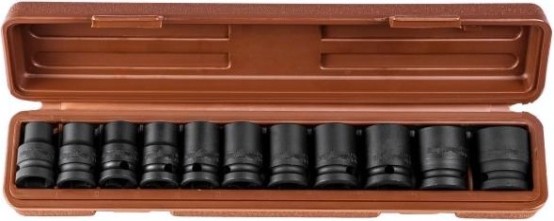 Набор ударных головок 1/2" OMBRA 912411 10-24 мм, 11 предметов [055508]