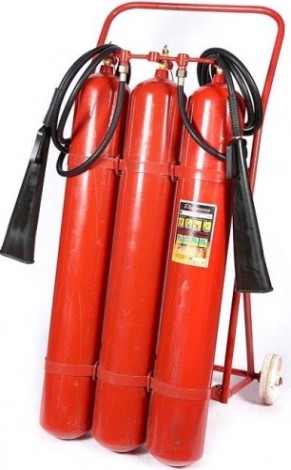 Огнетушитель углекислотный Ярпожинвест ОУ-40 ВСЕ-01 [00000002608]