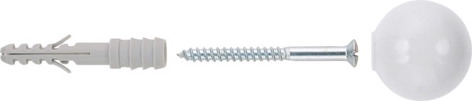 Ограничитель хода двери FISCHER TS - 8 W белый 60536 [60536]