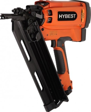 Пистолет монтажный HYBEST GFN3490B газовый по дереву [HBGFN3490B]