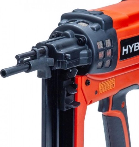 Пистолет монтажный HYBEST GSR40A2022 газовый (2 акб и зу) по бетону [HBGSR40A2022]