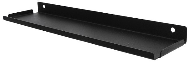 Полка для хранения EMBODIMENT EMB-TB-SH-290x70-B металлическая, настенная, черная