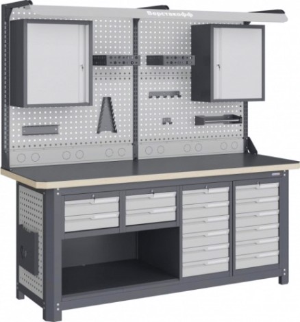 Рабочее место ВЕРСТАКОФФ MCN 2052.S2266.22-2FR [111402]