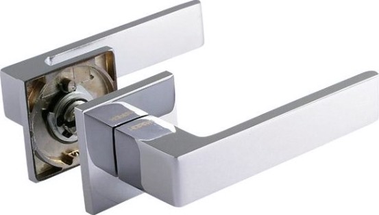 Ручка дверная НОРА-М 132K Slim "Хром" [18623]