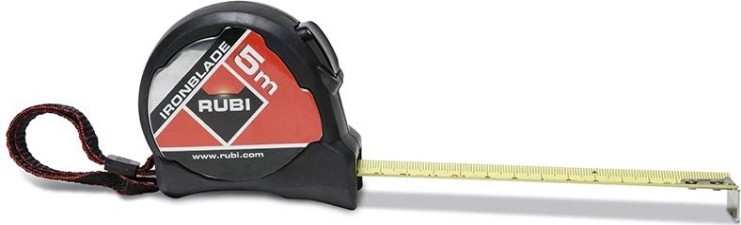 Рулетка измерительная RUBI IRONBLADE 5 м х 25 мм 75909 [75909]