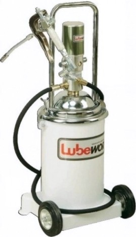 Солидолонагнетатель LUBEWORKS POP020 подкатной, 50:1, объем 20 кг