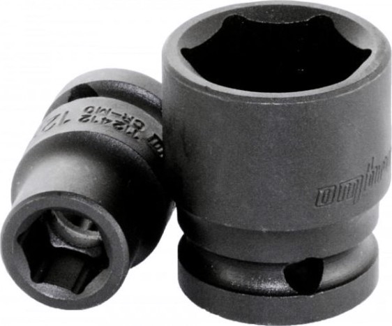 Ударная головка шестигранная с посадкой 1/2" OMBRA 112418 18 мм [055489]