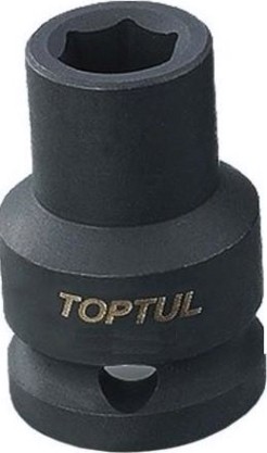 Ударная головка шестигранная с посадкой 1/2" TOPTUL KABA1611 11 мм Ударная головка шестигранная с посадкой 1/2" TOPTUL KABA1611 11 мм