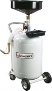 Установка слива масла LUBEWORKS EAOD 3080 объем бака-80 л, воронки-18л [EAOD3080]