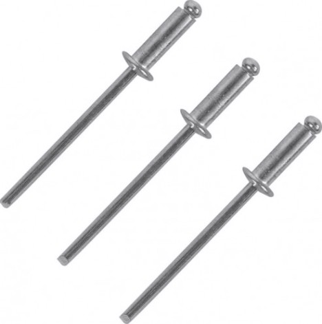 Заклепка алюминиевая SORMAT 3.2x10 вытяжная (50 шт) [9630293210]