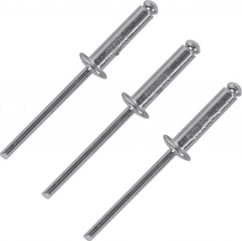 Заклепка алюминиевая SORMAT 4.0x16 вытяжная (25 шт) [9630294016]